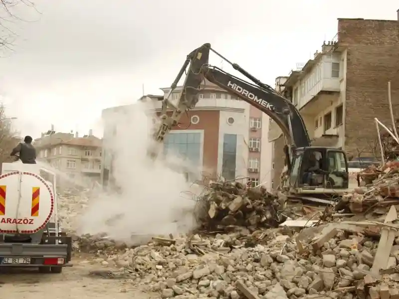 Konya Beşyol'da Kentsel Dönüşüm Çalışmaları Devam Ediyor