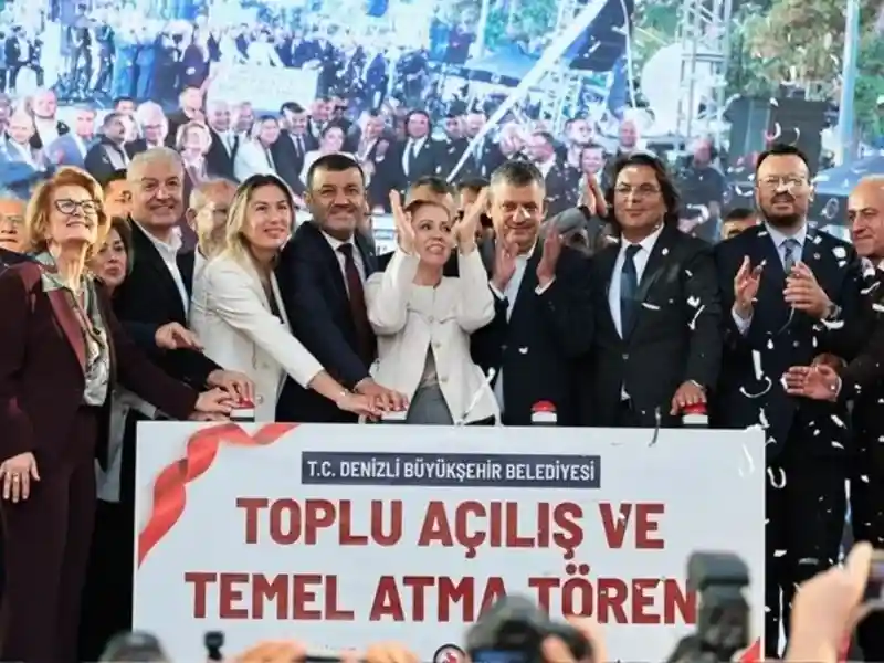 Denizli büyükşehir’den 16,2 milyar TL’lik yatırım hamlesi